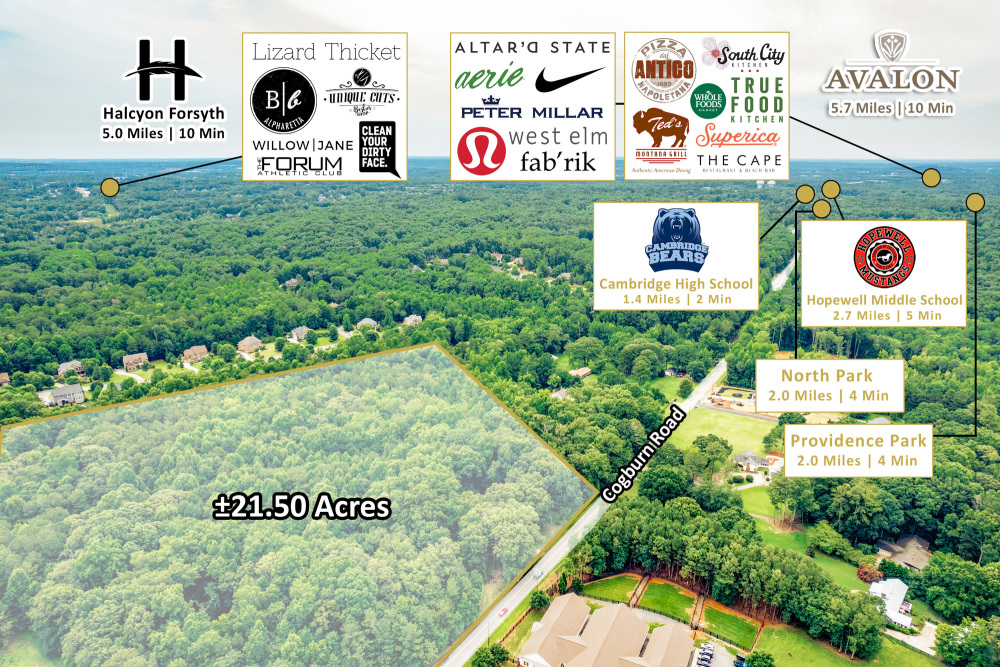 SOLD | Luxury Home Development Opportunity | ± 21.50 Acres | Up to Eighteen 1-Acre Lots