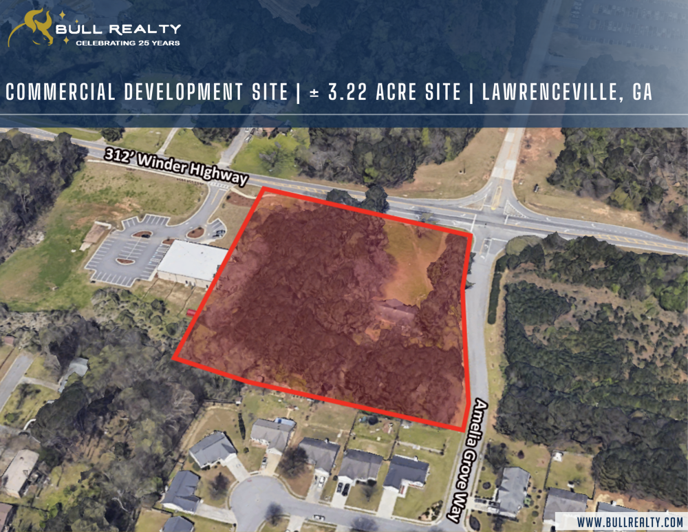 Commercial Development Site | ±3.23 AC | Lawrenceville, GA