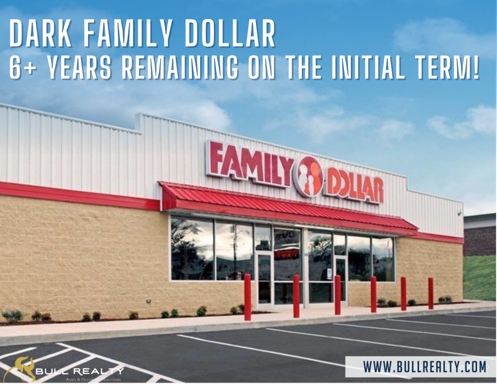 Dark Family Dollar in Birmingham, AL | 6+ Years Remaining on Initial Term 