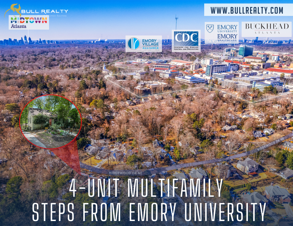 4-Unit Multifamily Steps From Emory University