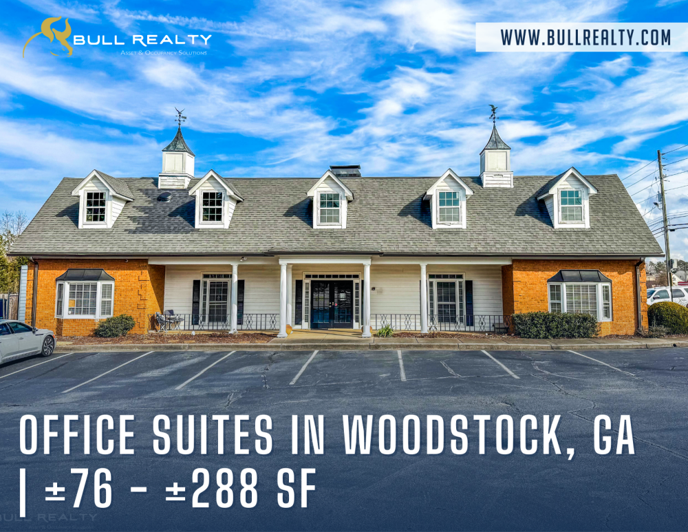 Office Suites in Woodstock, GA | ±76 - ±288 SF