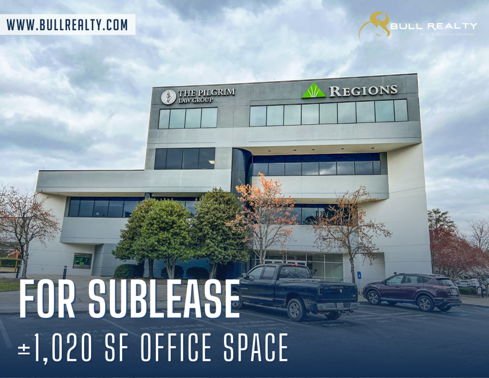 ±1,020 SF Office Space For Sublease