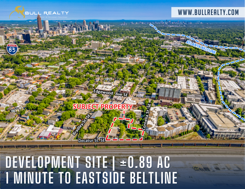 Development Site | ±0.89 AC | 1 Minute to Eastside Beltline