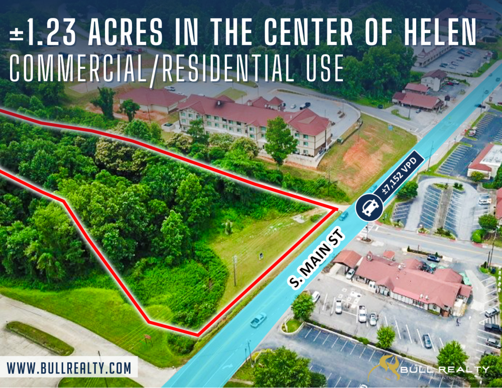 ±1.23 Acres in the Center of Helen | Commercial/Residential Use