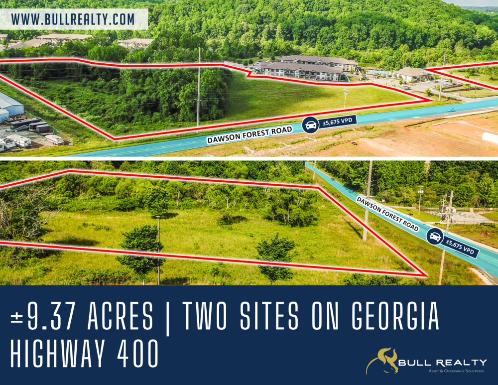 ±9.37 Acres | Two Sites on Georgia Highway 400