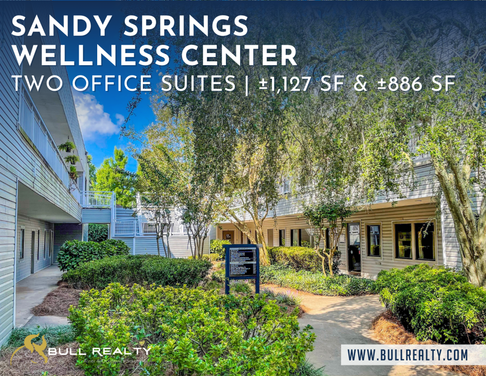 Sandy Springs Wellness Center | Two Office Suites | ±1,127 SF & ±886 SF