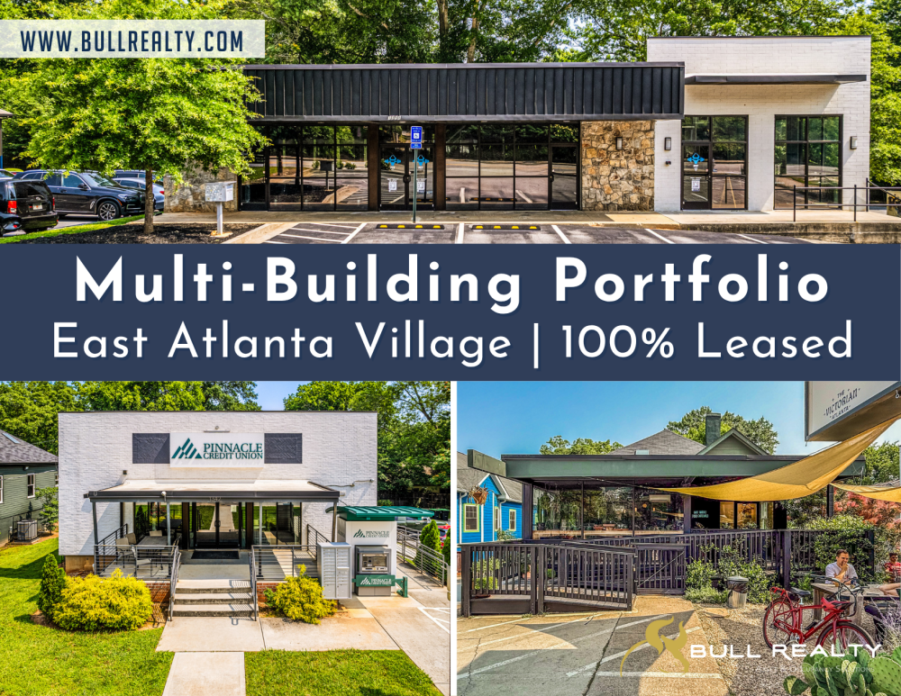 Multi-Building Portfolio in East Atlanta Village | 100% Leased 