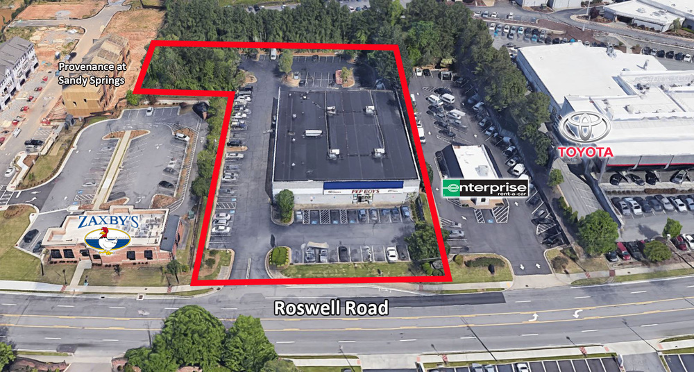 SOLD | Prime Redevelopment Site | Atlanta Perimeter | ± 2.1 Acres