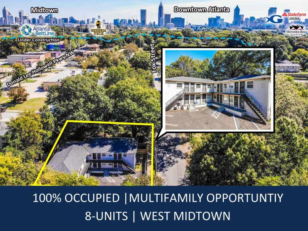 SOLD | 100% Occupied | 8-Unit Multifamily Opportunity | West Midtown