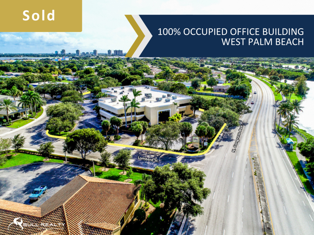 SOLD | Congress Center North | 100% Occupied West Palm Beach Office Building