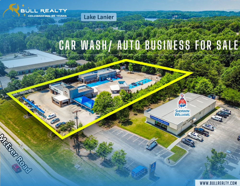 Lakeside Car Wash/Auto Repair Investment Opportunity | ± 1.69 Acres
