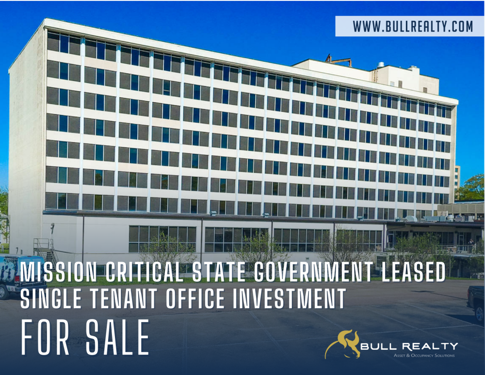 Mission Critical State Government Leased Single Tenant Office Investment | 8% Cap Rate | Jackson, Mississippi